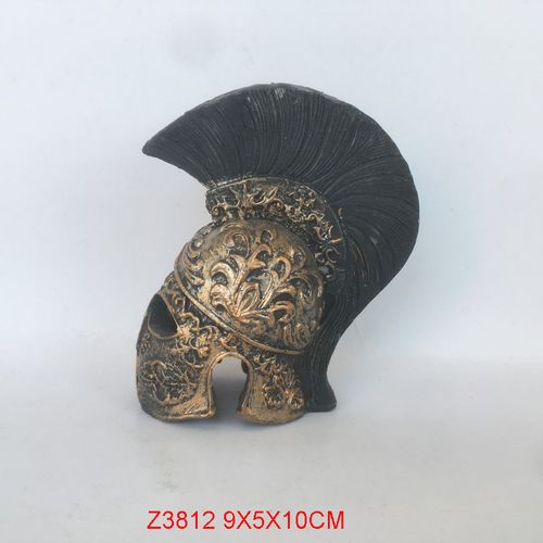 產(chǎn)品描述: 品名:樹脂頭盔,盔甲擺件工藝品 做舊效果 家居擺設